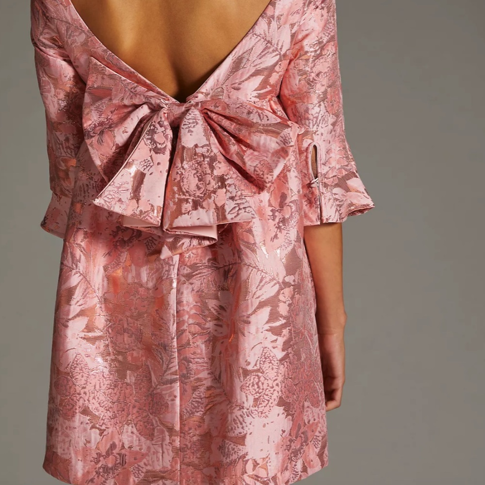 Eva Franco Babydoll Bow Dress